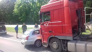 Avarija pakaunėje