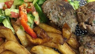 Kebabas lėk&scaron;tėje
