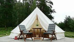 I&scaron;skirtinė vieta poilsiui Molėtų rajone &ndash; stovykla &bdquo;Glamping Club&ldquo;