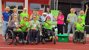 Draugų ir sporto &scaron;ventė, surengta 2020 m