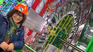 R.Skorulskienė Europos branduolinių mokslinių tyrimų organizacijoje (CERN)