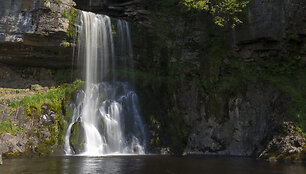 Yorkshire Dales nacionaliniame parke. 