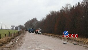 Kauno rajono keliams europinės lė&scaron;os panaudojamos pirmąkart