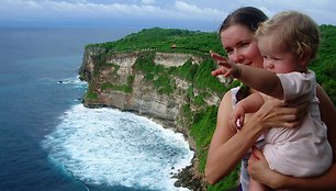 Atostogos Balio saloje – Jurgita su Gracija Marija