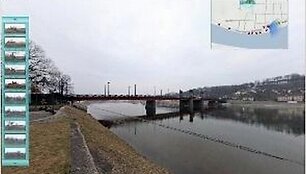 Virtualūs pasižvalgymai po apsemtą Kauną
