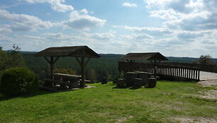 Verksnionys ir panorama nuo skardžio