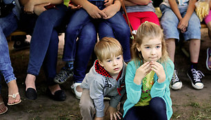 Tėvo dieną Kauno zoologijos sodas buvo pilnas žmonių