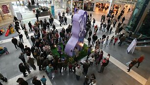 &Scaron;iuo metu rekordai itin mėgstamas prekybos centrų rengiamas akcijas vie&scaron;inančių vie&scaron;ųjų ry&scaron;ių specialistų &bdquo;arkliukas&ldquo;.