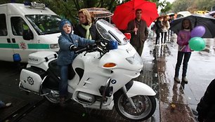 Policijos šventėje Kaune