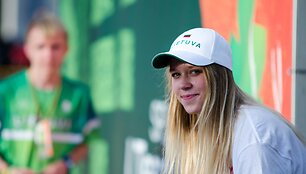 Kauno Rotu&scaron;ės aik&scaron;tėje pagerbti i&scaron; Rio sugrįžę Lietuvos sportininkai