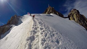 Pėsčiomis i&scaron; Prancūzijos į Italiją ir atgal 