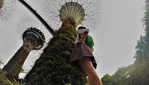 Straipsnio autorė Singapūre