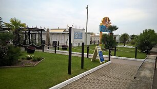 Ideali &scaron;vara Adrijos jūros pliažuose