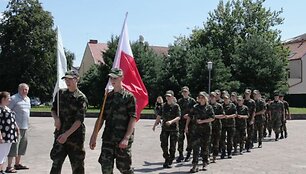 Žygio dalyviai