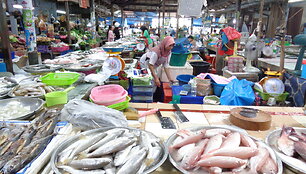 Koh Samui: turgaus gėrybės