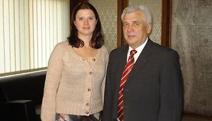 Su Klaipėdos meru R.Tara&scaron;kevičiumi susitiko Lietuvos garbės konsulė Nyderlanduose Lina van Kesteren-Sotničenkaitė.