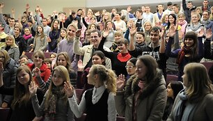 Klaipėdos universitetas &scaron;e&scaron;tadienį laukia būsimų studentų. 