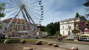 Palangos apžvalgos ratui - Kultūros paveldo departamento priekaištai.