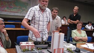 Antradienį teritorijų planavimo komitete pritarta naujojo daugiabučio detaliojo plano sprendiniams. 
