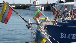 Regatos &bdquo;Marių burės&ldquo; akimirkos