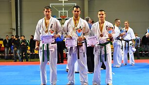 Nerijus Kaubrys, Lukas Kubilius bei Andrius Viktoravičius birželį atstovaus Lietuvai.