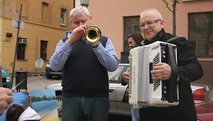 Vytauto Grubliausko ir Jono Sąlygos duetas.
