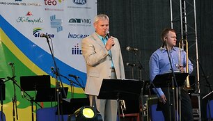 Klaipėdos Pilies džiazo festivalio siela - Vytautas Grubliauskas-Kongas.