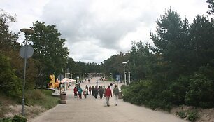 Palanga ir rugsėjį traukia poilsiautojus. 