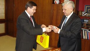 Klaipėdos savivaldybėje lankėsi Ukrainos ambasados konsulas Serhij Popyk.