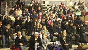 Koncerto pasižiūrėti atėjo &scaron;imtai klaipėdiečių