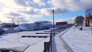 Pilies uoste norima eksponuoti istorinius laivus, kuriems būtų skirta dalis krantinės. 