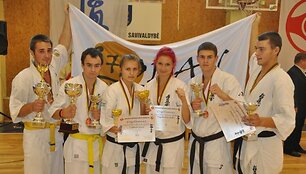 Klaipėdos karatistai i&scaron;kovojo teisę atstovauti Europos kyokushin čempionate.