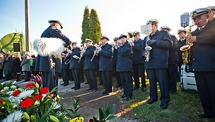 Bronislovo Lubio laidotuvių ceremonijoje grojo orkestras.