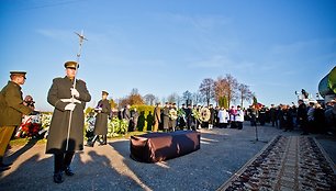 Brolislovo Lubio laidotuvių ceremonija.