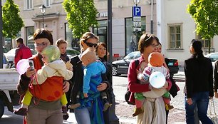 Nešyklės tapo labai populiarios. 