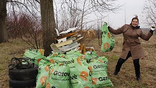 &bdquo;Darom&ldquo; akcija, pulsuosianti gera nuotaika, talkininkų lauks kitą &scaron;e&scaron;tadienį.