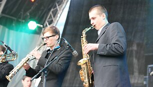 &Scaron;ventę pradėjo patys jauniausi atlikėjai festivalio istorijoje &ndash; &bdquo;Funk-in&ldquo;