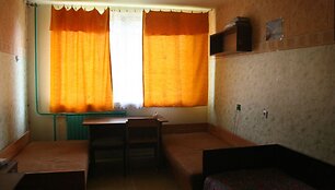 Studentų bendrabutis Klaipėdos Statybininkų prospekte kol kas tu&scaron;čiaus po aždaug savaitės čia pradės kraustytis studentai.