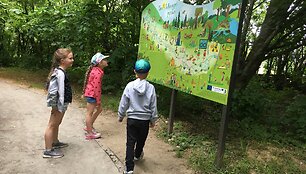 Parką prie Jauryklos upelio pamėgo &scaron;eimos