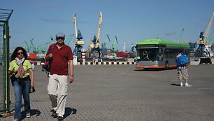 Turistai rinkosi ir savaranki&scaron;kas i&scaron;vykas į miestą