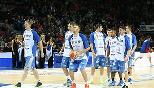 Rugtynių uostamiesčio &bdquo;&Scaron;vyturio&ldquo; arenoje tarp Klaipėdos &bdquo;Neptūno&ldquo; ir Maskvos CSKA akimirkos