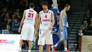Rugtynių uostamiesčio &bdquo;&Scaron;vyturio&ldquo; arenoje tarp Klaipėdos &bdquo;Neptūno&ldquo; ir Maskvos CSKA akimirkos
