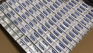 Krovinyje buvo slepiama kontrabandinių cigarečių beveik už 2 mln. eurų.