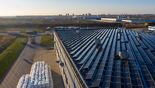 Klaipėdos LEZ dar daugiau energijos bus gaminama saulės jėgainėmis.