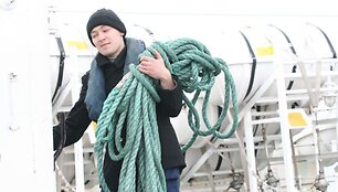 &bdquo;Kruzenshtern&ldquo; burlaivis atsivėrė lankytojams
