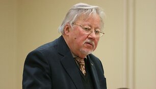 Vytautas Landsbergis penktadienį susitikęs su klaipėdiečiais aptarė ir Lietuvos energetikos perspektyvas.