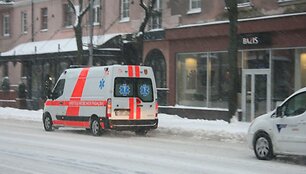 Klaipėdoje savaitgalį gerokai prisnigo ir pripustė