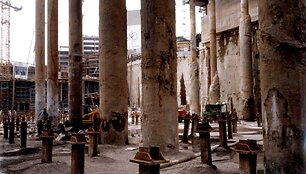Dokumentinė juosta &bdquo;Berlynas Babilonas&ldquo; (&bdquo;Berlin Babylon&ldquo;), dėmesingai nagrinėjanti po Berlyno sienos griūties prasidėjusį miesto augimą, savo įkar&scaron;čiu autoriaus prilyginamą Babilono bok&scaron;to statyboms.
