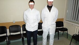 Du jauni vyrai vaik&scaron;čiojo po ligoninę Klaipėdoje apsimetę medikais. 