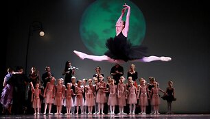 Tarptautinės &scaron;okio dienos i&scaron;vakarėse Klaipėdos valstybinio muzikinio teatro scenoje &ndash; &bdquo;Žvaigždėta pilnatis&ldquo;.